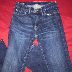 Abercrombie & Fitch Kennan Straight Navy Blue Jean